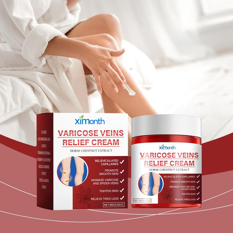 Professional Varicose & Spider Vein Care Cream – 80g | Advanced Leg Comfort & Skin Support Formula