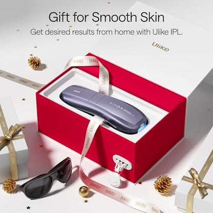 Ulike Laser Hair Removal, Air 10 IPL Hair Removal for Women and Men, 65F Ice-Cooling Contact, Dual Lights, Skin Sensor & SHR Mode* for Nearly Painless, Effective & Long-Lasting Hair Removal from Home