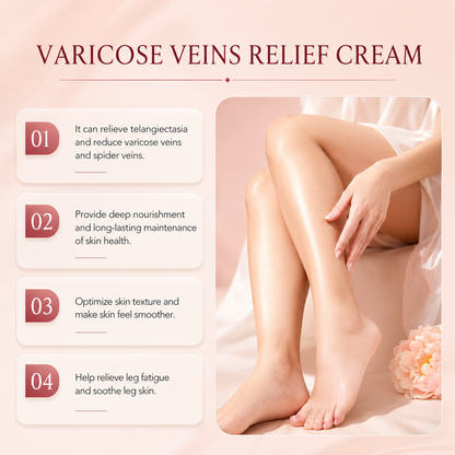 Professional Varicose & Spider Vein Care Cream – 80g | Advanced Leg Comfort & Skin Support Formula
