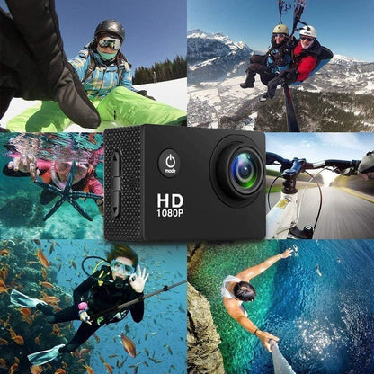 Waterproof 1080P Sports Camera | التقط كل مغامرة بجودة عالية الدقة!