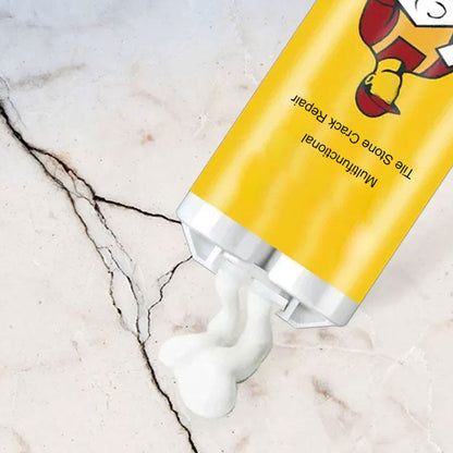 🔥New Upgrade✨ Tile & Stone Crack Repair Kit - Professional-Grade Filler for Sealing Gaps, Waterproof & Color-Matching Formula💧